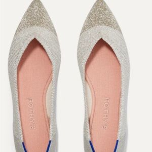 Rothy’s the point diamond metallic